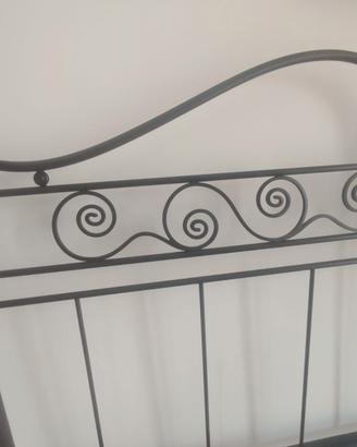 Letto in ferro battuto