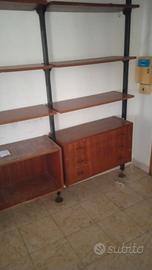 libreria svedese vintage 