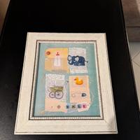 🖼️ Quadro decorativo con cornice in legno