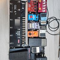 pedaliera analogica custom made