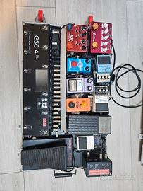 pedaliera analogica custom made