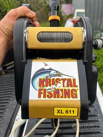 Mulinello e canna 80 lbs kristal fishing