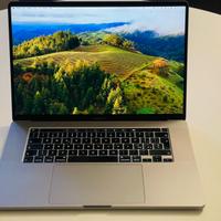 Macbook Pro 16” - Intel i7 -16GB DDR4 - SSD 500 GB