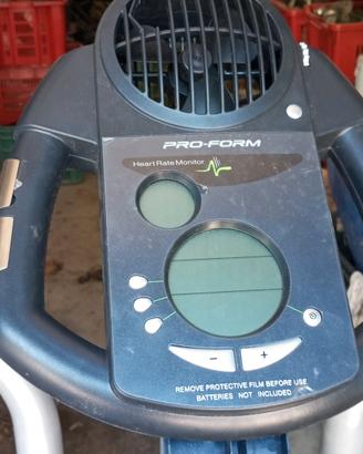 stepper ellittica PROFORM + panche per addominali
