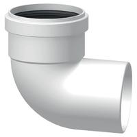 Curva in polipropilene 90° caldaie