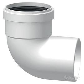 Curva in polipropilene 90° caldaie