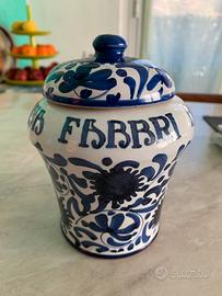 Vaso pubblicitario in ceramica Amarena Fabbri