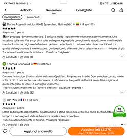 Dash cam Nuova mai usata 