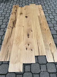 Parquet Rovere Maxiplancia con Nodi e Screpi