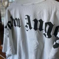 T-shirt bianca over | Palm Angels