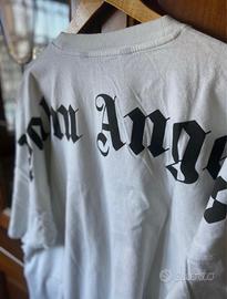 T-shirt bianca over | Palm Angels