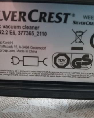 filtro epa " Silver crest " per aspirapolvere
