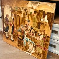 Quadro dipinto su legno