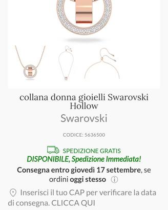 collana swarovski 