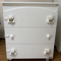 Bagnetto fasciatoio Erbesi modello Tato