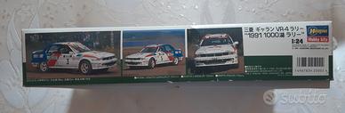 Mitsubishi  Galant VR-4 Rally  1:24  modellismo