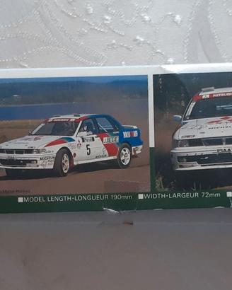 Mitsubishi  Galant VR-4 Rally  1:24  modellismo