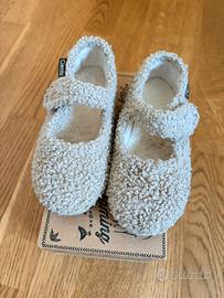 Cienta Ballerina in sherpa