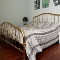 Letto in Ottone stile Vintage