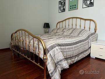 Letto in Ottone stile Vintage