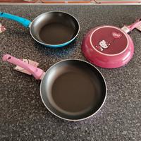 Pentole Hello Kitty cm 24 in alluminio con fondo a