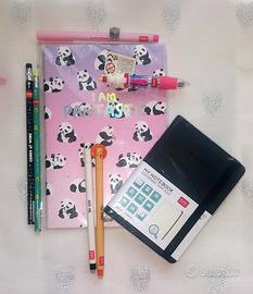 Penne Legami 🦁 matite 🥑 quaderni 🐼 notebook 🖤