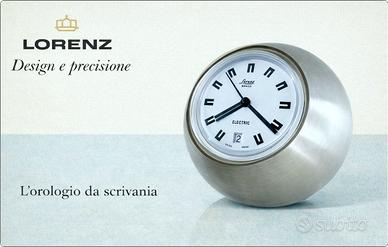 Orologio da Tavolo LORENZ Mod. BOULE - Swiss '50