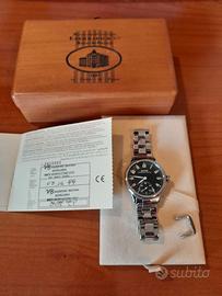 Eberhard Traversetolo cinturino acciaio