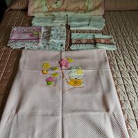 Biancheria per culla 