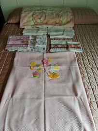 Biancheria per culla 