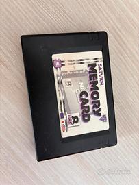 Memory Card Saturn vintage – retro gaming