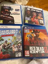Giochi play5 ps5 f1 grid dead island red dead 2