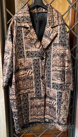 Cappotto a uovo in lana Made in Italy