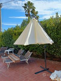 N.2 OMBRELLONI GIARDINO MT. 3X3