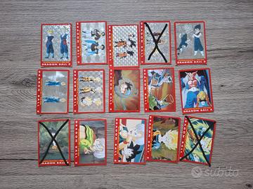 Set 64 carte Dragon Ball Z – Serie Rossa