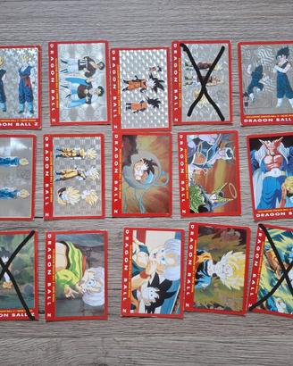 Set 64 carte Dragon Ball Z – Serie Rossa