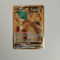 carta pokémon DRAGONITE EX GOLD