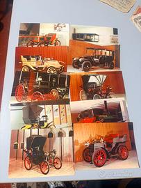 Cartoline vintage auto storiche Museo Torino