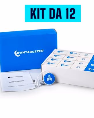 pulsantiera buzzer fanta kit fino a 12 persone