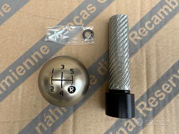 Pomello Cambio Originale 500 Abarth Carbonio Alute