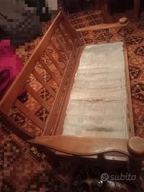 Struttura divano legno 