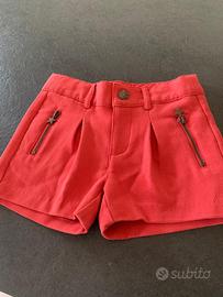 Shorts bambina color salmone