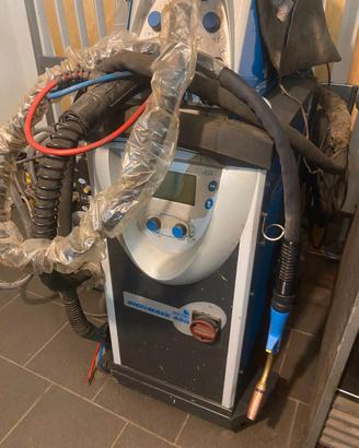 saldatrice MIG prof. 400A,99 progr. per inox,allum