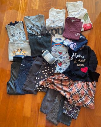 Lotto autunno/inverno 7/8 anni