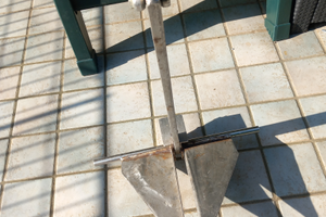 Ancora in acciaio per barca da diporto