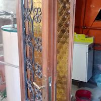 portoncino in noce  1,93 X1, 02