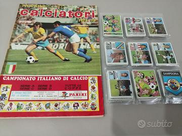 Set completo figurine panini 1972/73 + album vuoto