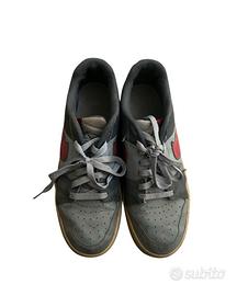 Scarpe Nike Backboard II Grigie Rosse Uomo 43