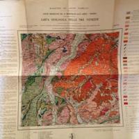 Carta geologica delle tre Venezie Anni '20