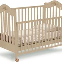 Culla pali completa di paracolpi e lenzuola